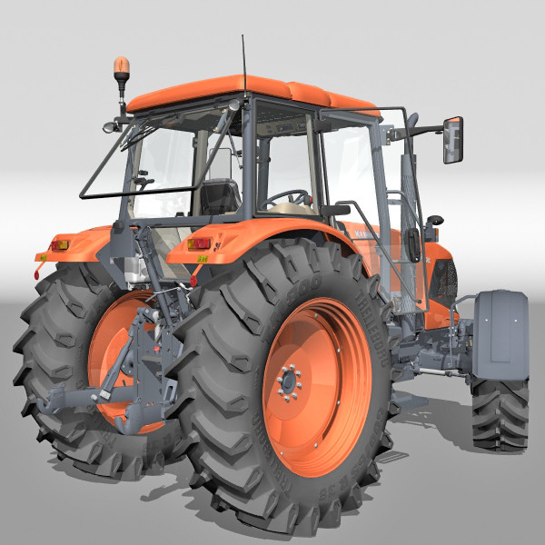 3d tractor agrimotor - KUBOTA M130X by IPF
